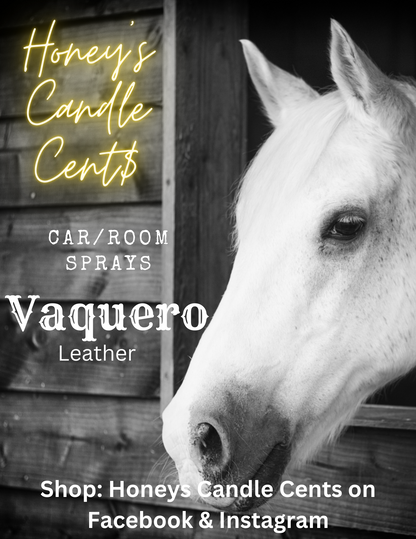 3 ea Candle Melt Vaquero - Leather Scented