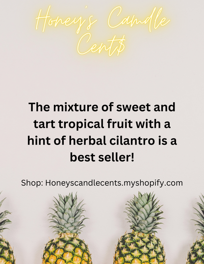3 ea Candle Melt Chispa - Pineapple & Cilantro