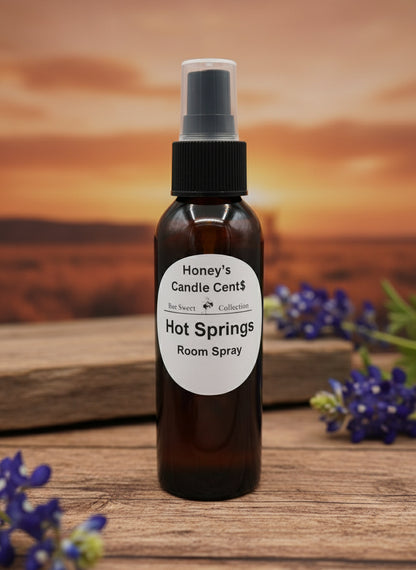 -Car/Room Spray Hot Springs - Eucalyptus, Spearmint & Rain Water