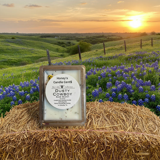 3 ea Candle Melt Dusty Cowboy - Sage Earth & Woods