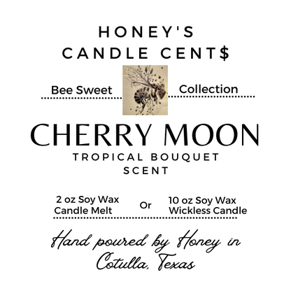 3 ea Candle Melt Cherry Moon- Tropical Bouquet