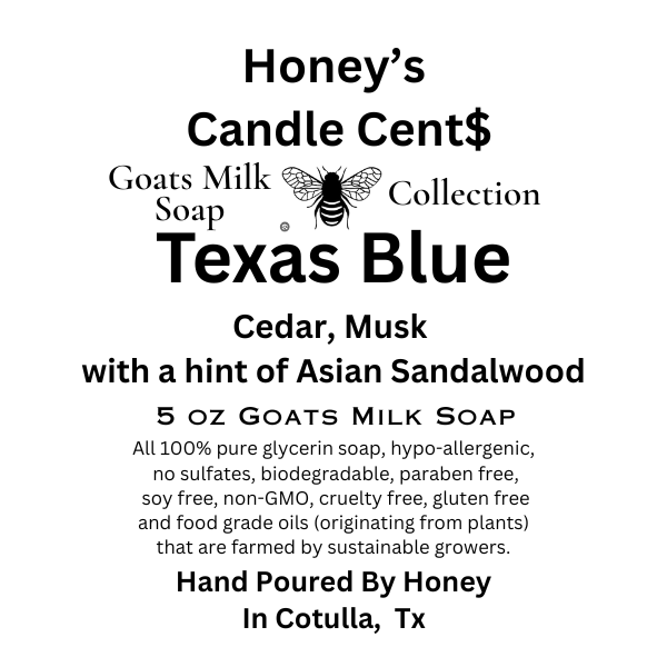 *Goats Milk Soap  Warm Bourbon